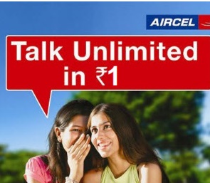 India Desire : Get Unlimited Aircel To Aircel Local Calls At Rs. 1 Between 6AM To 8AM